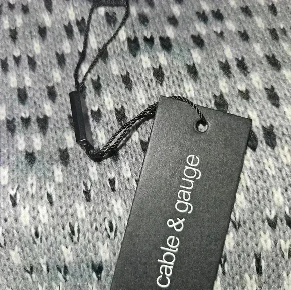 Cable & Gauge Womans Cardigan Sweater Size L - Picture 10 of 11